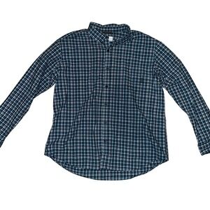 Columbia Men's Plaid Long Sleeve Button Up Shirt Lightweight Outdoor‎ Casual XL